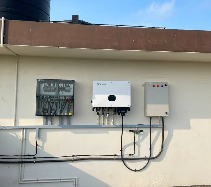Solar Inverter and Distribution Board Installation in Kollam
